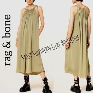 🆕⭐rag & bone guacamole green midi dress